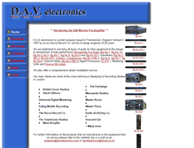 Tablet Screenshot of davelectronics.com